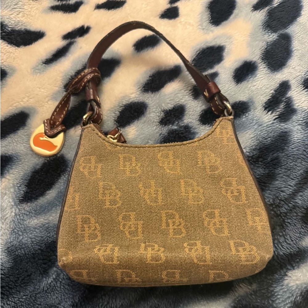 Dooney & Bourke Brown Monogram Canvas